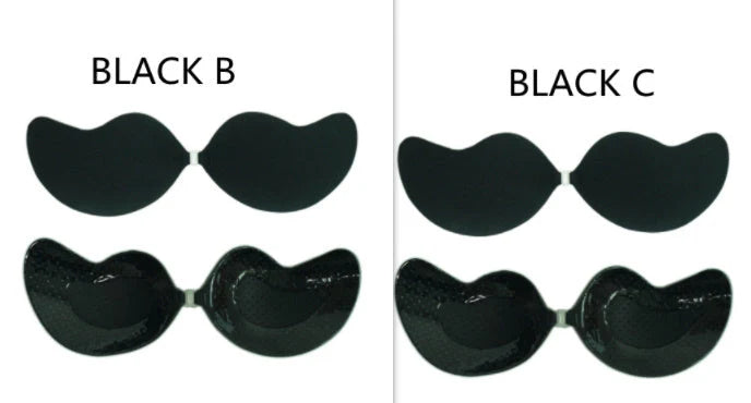 Deep V Invisible Bra with Mango Cup for seamless support under swimwear or dresses