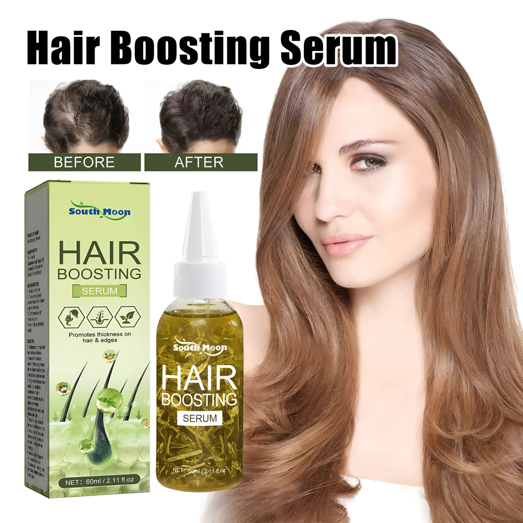 60ml bottle of anti-fall repair hair care essential oil for dry, damaged hair.