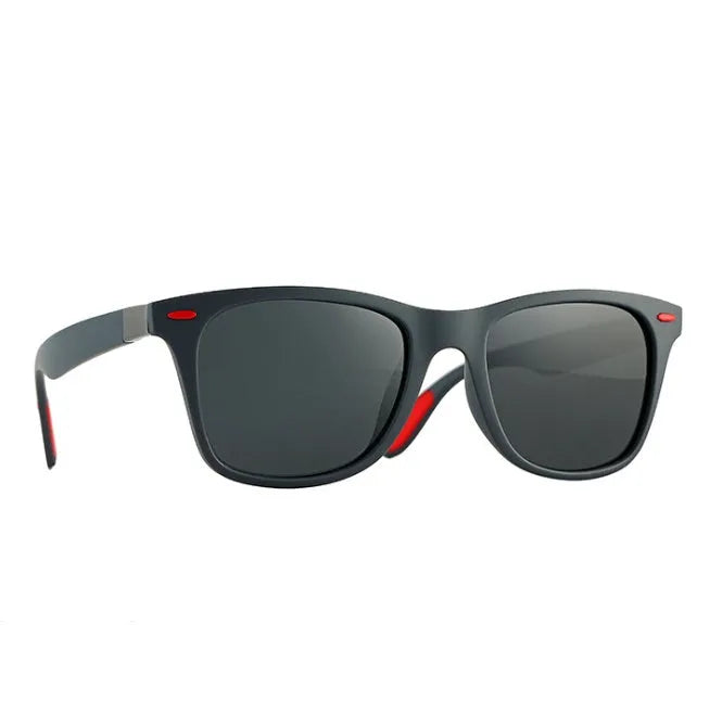 Classic men's polarized retro sunglasses with TAC lens UV400 protection in vintage style