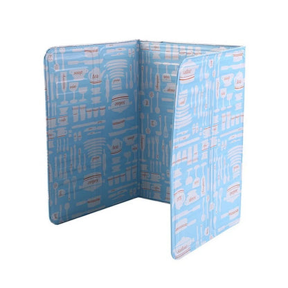 Foldable aluminium oil splatter screen for gas stoves