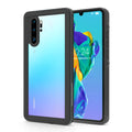 Huawei P30 Pro phone case in grass blue colour with wave point texture pattern