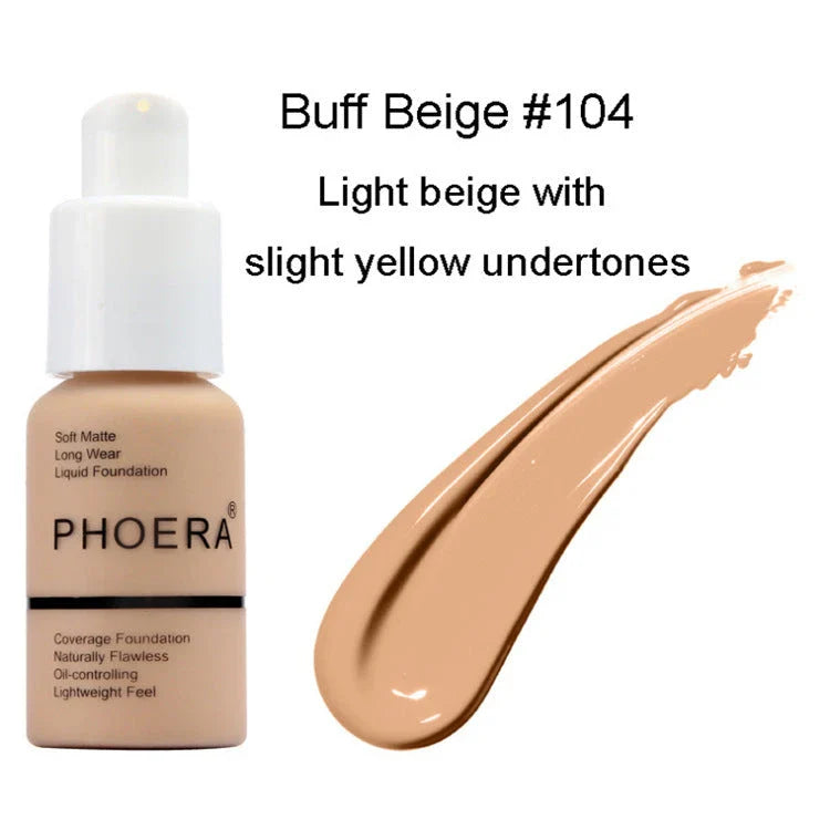 Smooth & Matte Oil Control Concealer Foundation for a flawless, radiant complexion