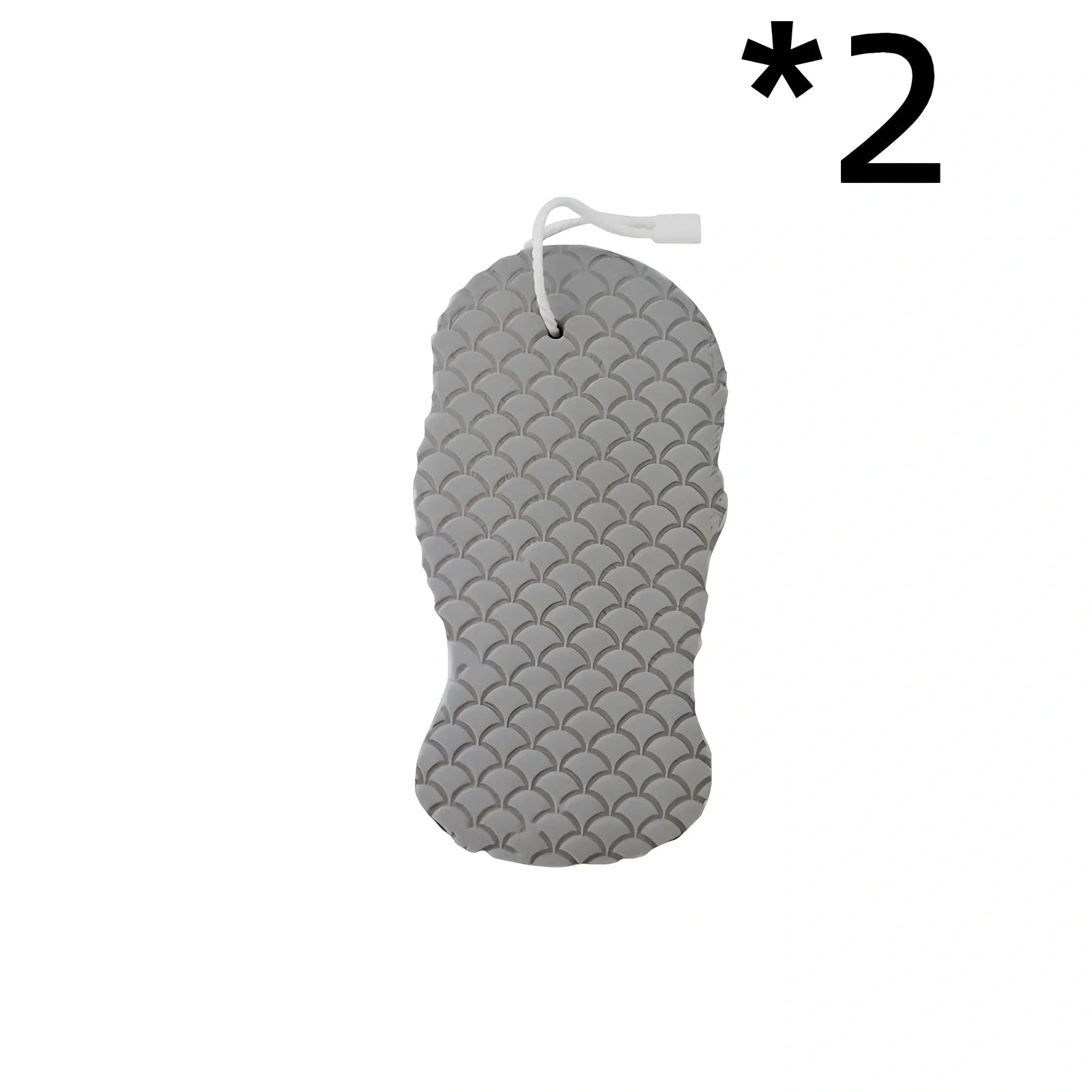 3D fish scale pattern bath sponge for gentle exfoliation and dead skin removal