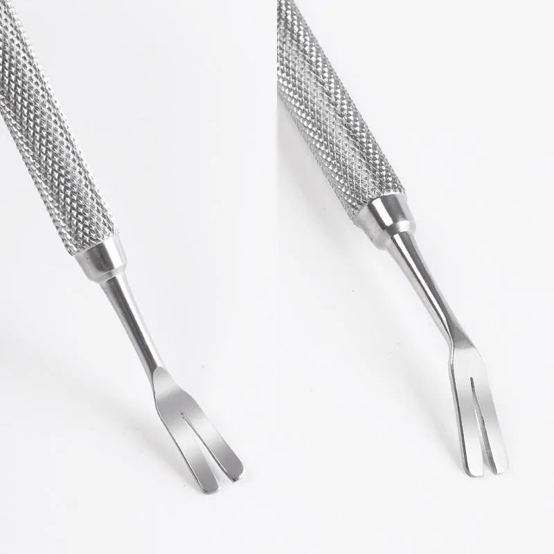 Stainless steel tick removal tweezers for cat and dog pet care