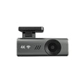 4K hidden driving recorder without screen, mounted behind car rear-view mirror, with night vision capability