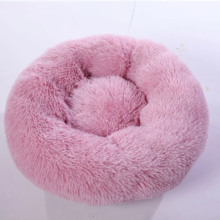 Plush pet nest in various colours and sizes for ultimate pet comfort