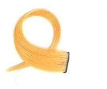 Vibrant gradient long curly hair wig patch for stylish transformations