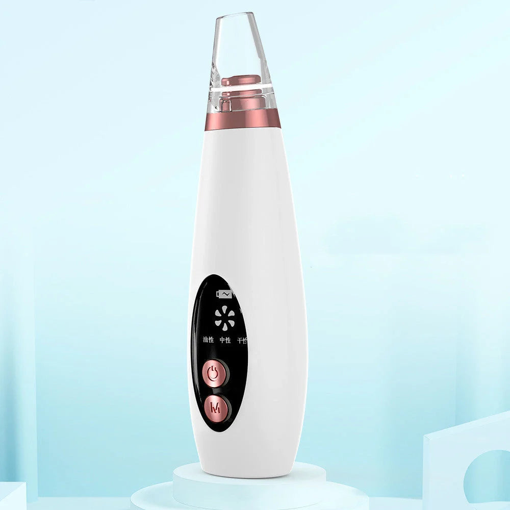Microcrystalline Blackhead Remover with adjustable suction power for gentle skincare