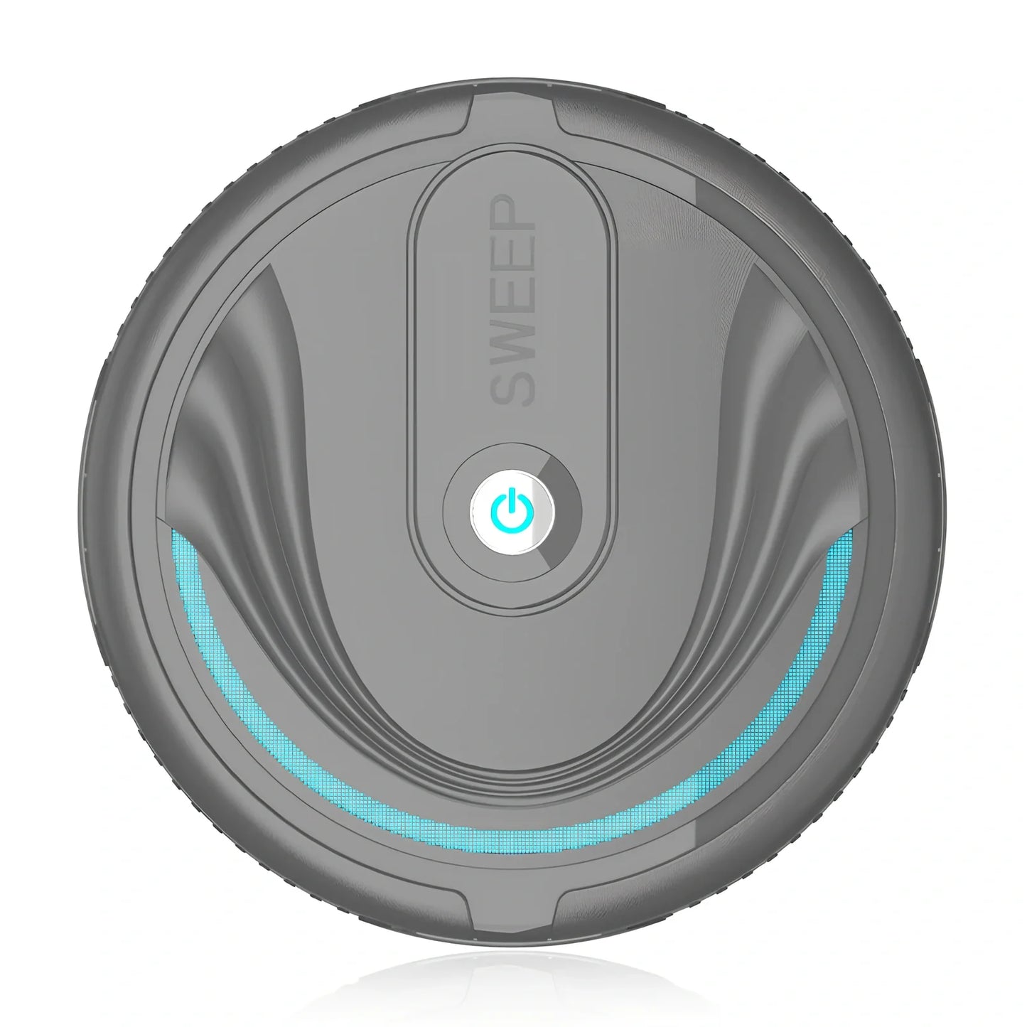 Auto sweeping robot vacuum cleaner with 6.5cm height and 23cm diameter cleaning hardwood floor