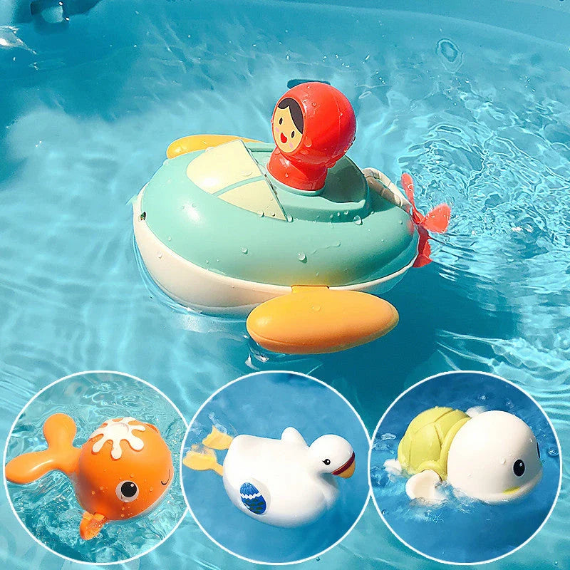 Cool Tour Pig ABS plastic baby water toy for safe and fun play