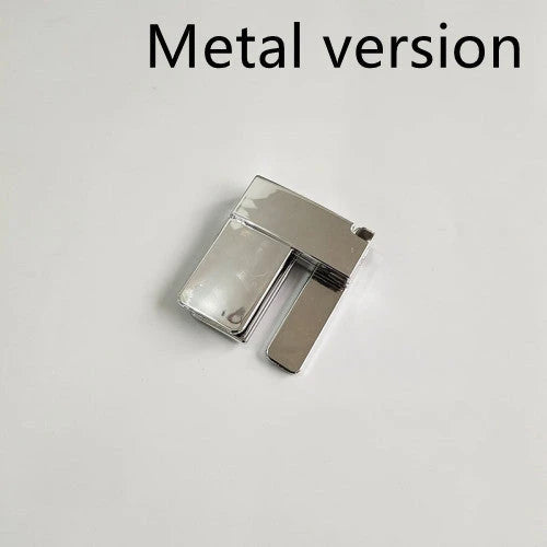 Alloy waistband clip buckle for adjustable fit on pants and skirts