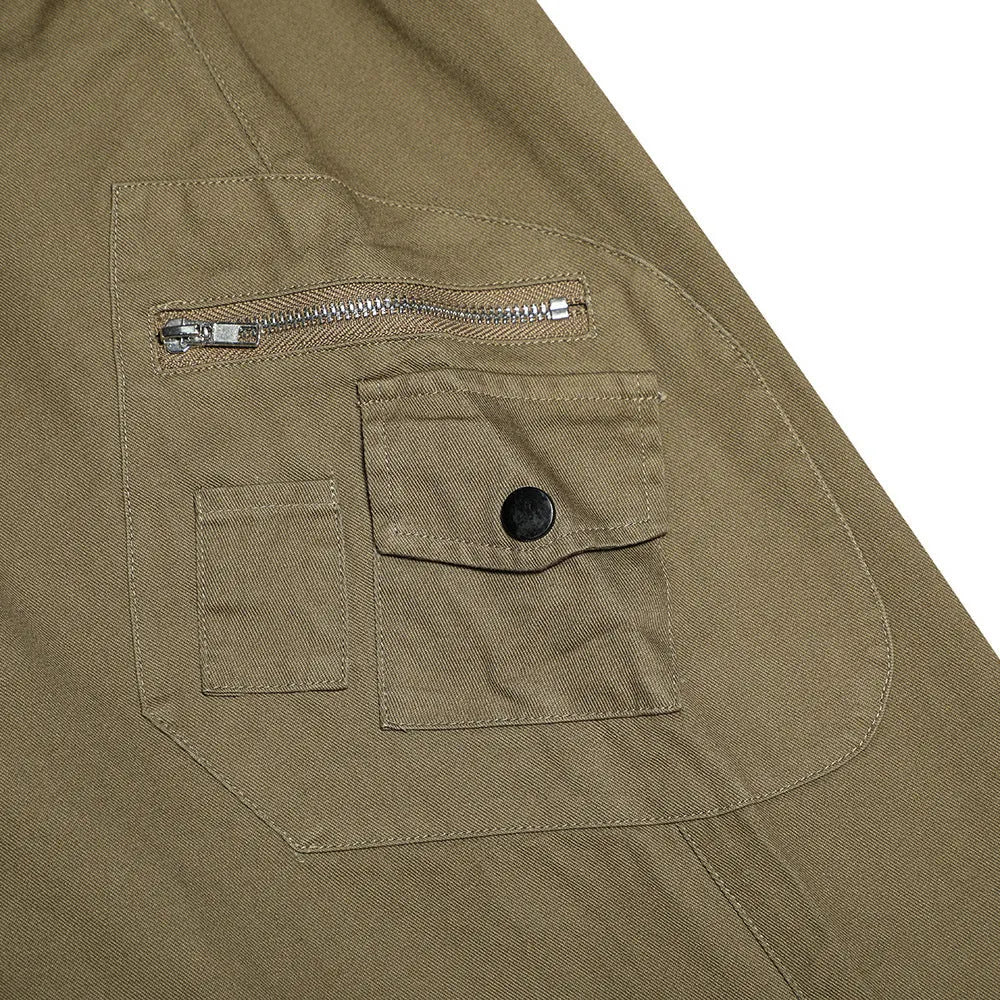 Men's casual cotton trousers in solid black colour, leisurewear for youth, front view