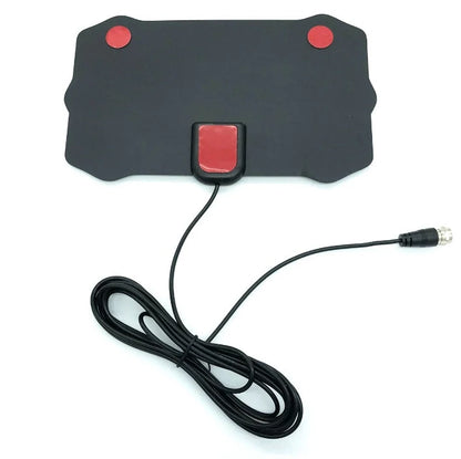 Mini Digital TV Antenna DVB-T2 with adhesive back and 3m coaxial cable