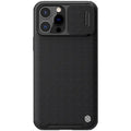 Black textured UniPro PC and TPU protective phone case for Apple iPhone 13 models.
