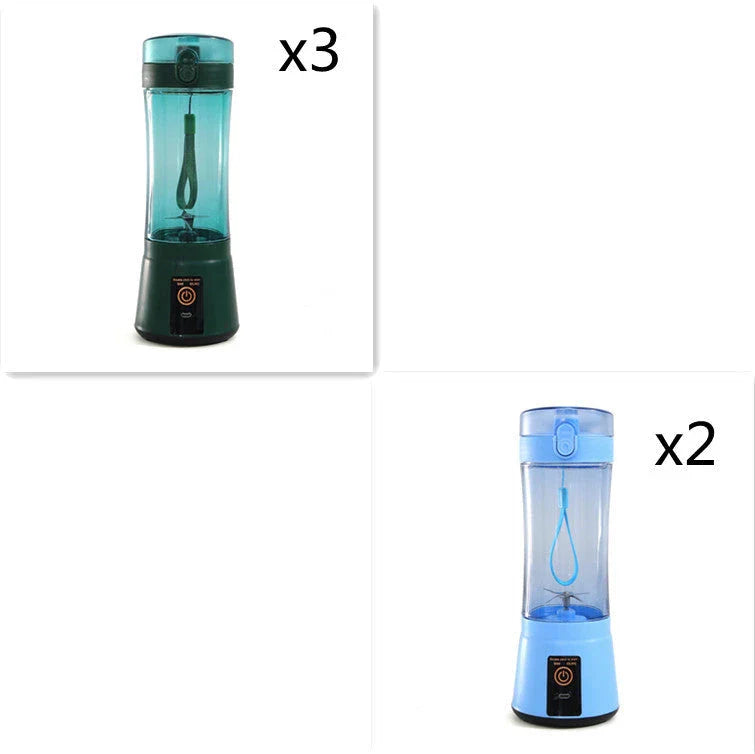 Rechargeable USB Smoothie Blender with Automatic Safety Features for Convenient, Portable Blending