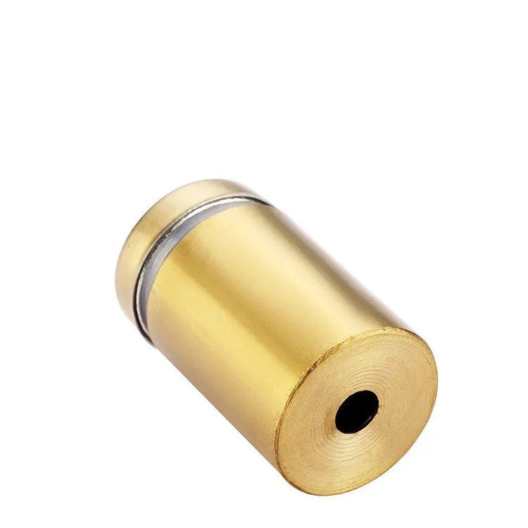 Stainless steel glass sign standoff screws in black, gold, silver, white with sizes 12mm to 30mm