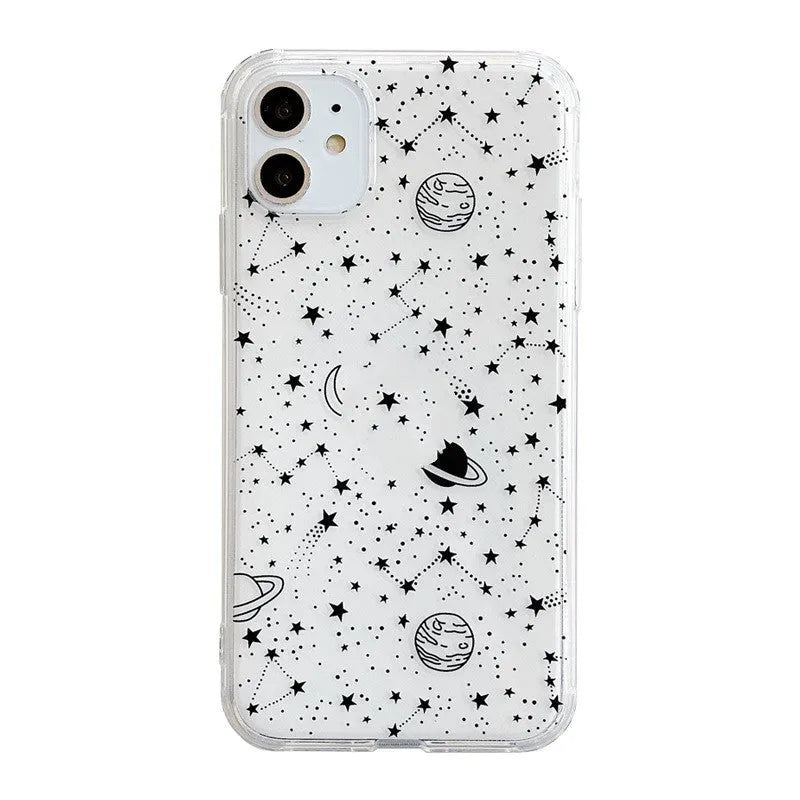 Ins butterfly design TPU mobile phone case for iPhone 13 Pro Max in black