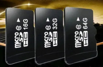 Black TF memory card with Class 10 100MB/s speed and write protection switch