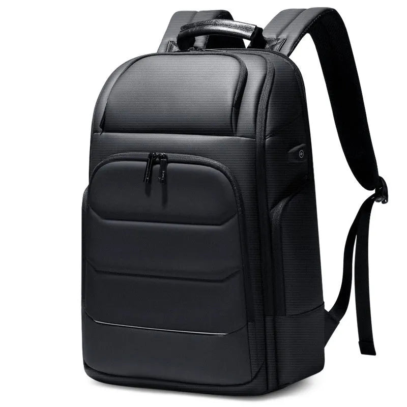 Travel bag fashion casual backpack high-density Oxford spinning fabric adjustable shoulder strap black