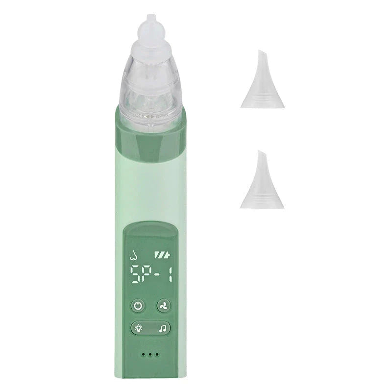 Electric Nasal Aspirator and Blackhead Remover for babies and adults with adjustable suction levels