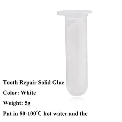 Halloween Vampire Zombie Dentures for cosplay and costume parties, available in multiple sizes