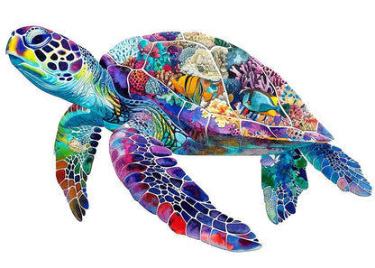 PuzzlesUp Round And Rectangle Wooden Box - Handcrafted Storage Solution