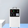 Fruit and vegetable ozone treatment machine in stainless steel or white plastic with 20g/h output.