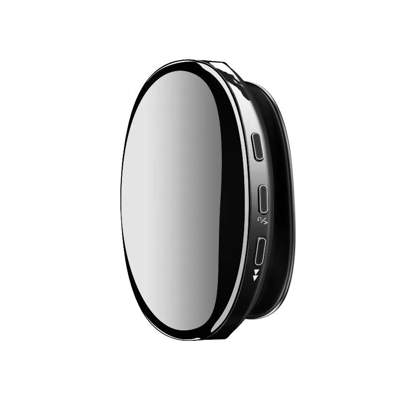 Bluetooth MP4 music player in black, blue, or rose gold with OLED screen and push-button controls.