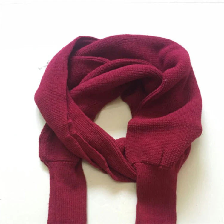 Cozy cashmere scarf sweater in a variety of colors, providing warmth and style for women