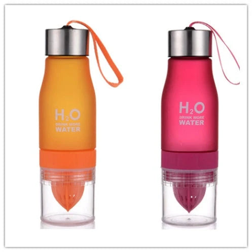 Frosted Plastic Lemon Cup in various colours, BPA-free, 650ml capacity