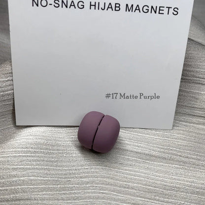 Malaysia Strong Scarf Buckle Macron Round Magnet in painted zinc alloy for secure scarf fastening