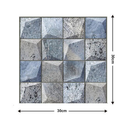 Waterproof brick wallpaper sticker for kitchen and bathroom decor