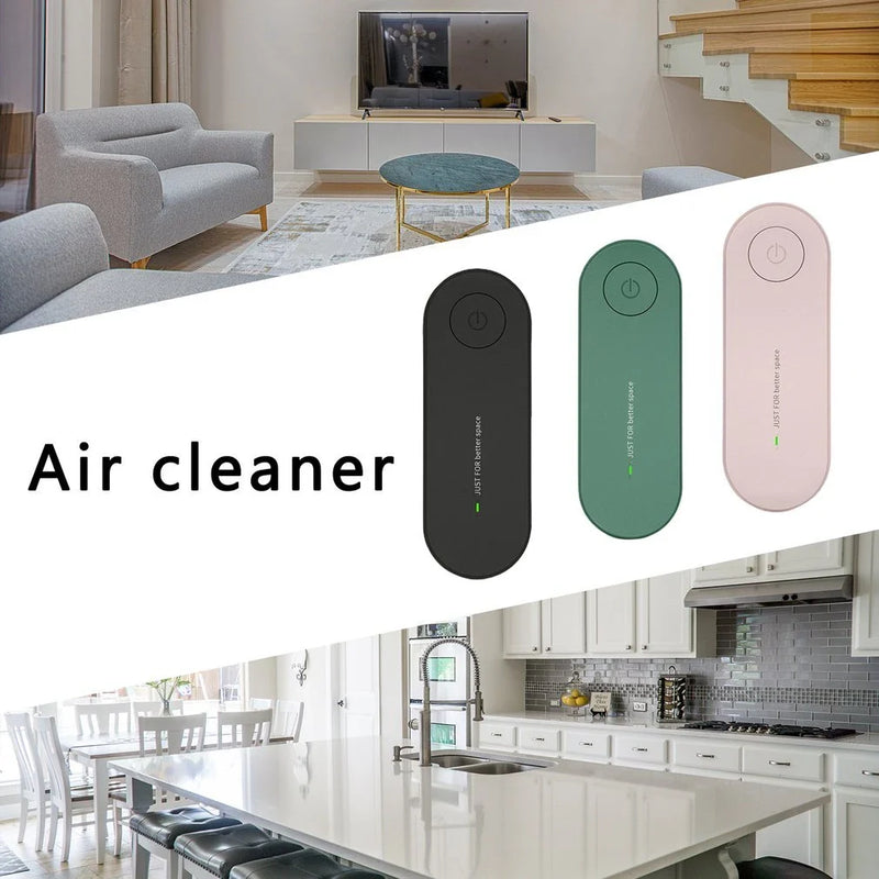Compact Negative Ion Air Purifier: Freshen Your Space Effortlessly