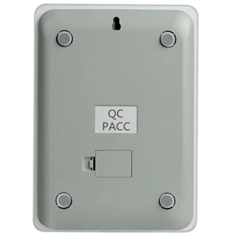 Mini glass platform baking scale with HD LCD display for precise measurements