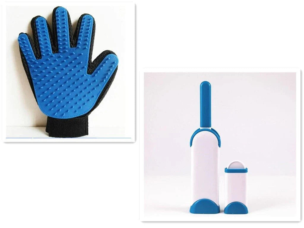 Pet Brush Fur Comb Tool in various colors for effective pet hair removal