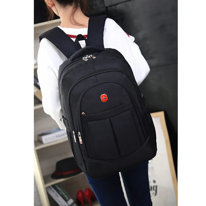 Custom double shoulder leather laptop shoulder bag in brown, available in 15 17 20 inch sizes