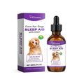 60ml Dog Sleep Drops bottle with dropper for pet nighttime calming