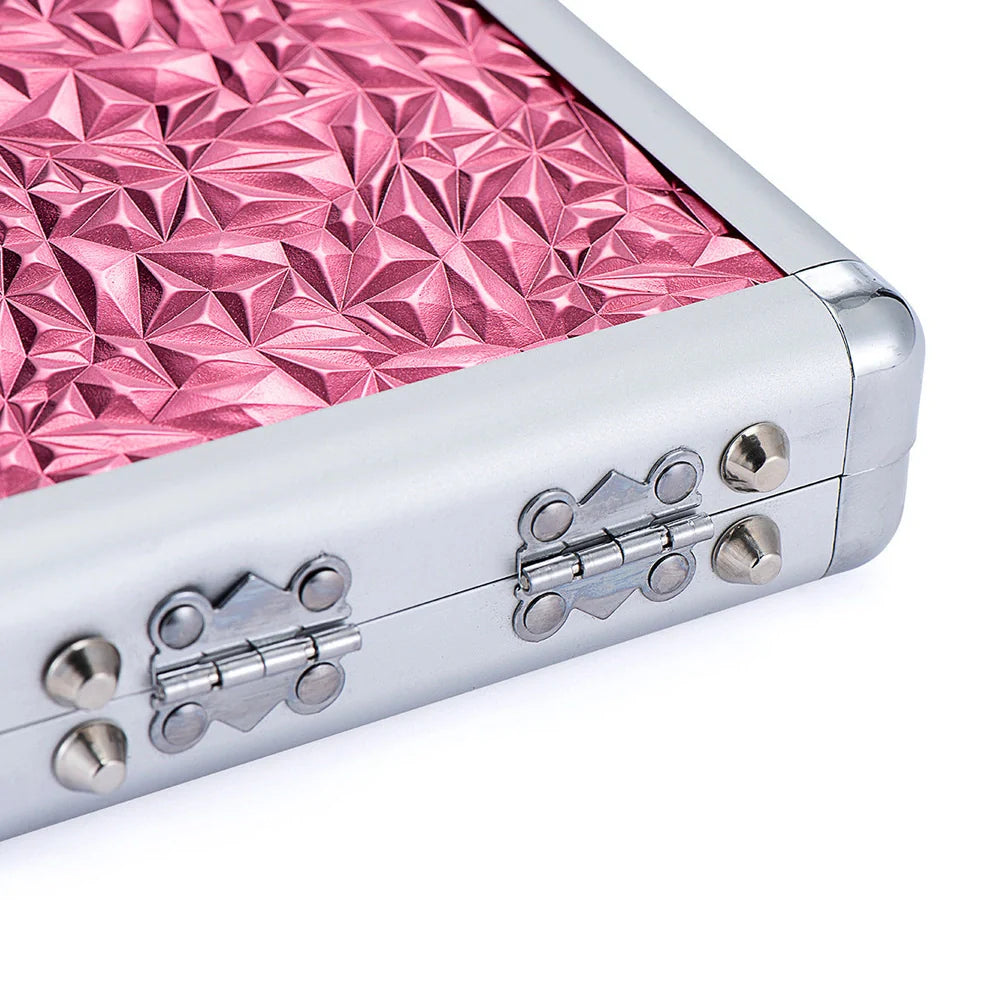 Contouring balm eyeshadow palette lipstick cosmetic set with eight colours in aluminium case