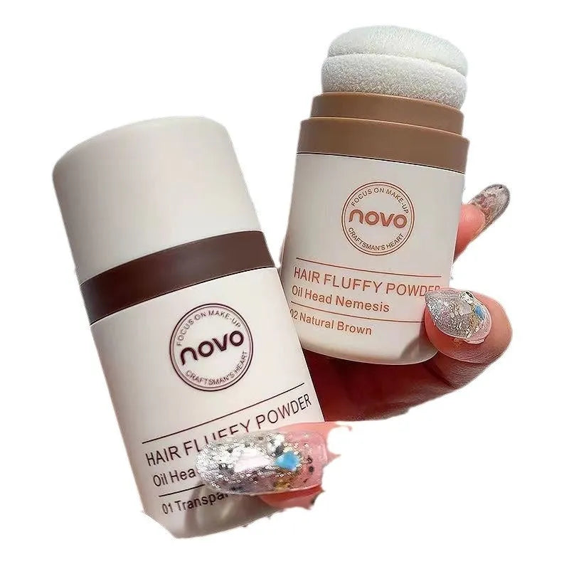 Natural colour mattifying powder compact for hairline oil control and makeup setting