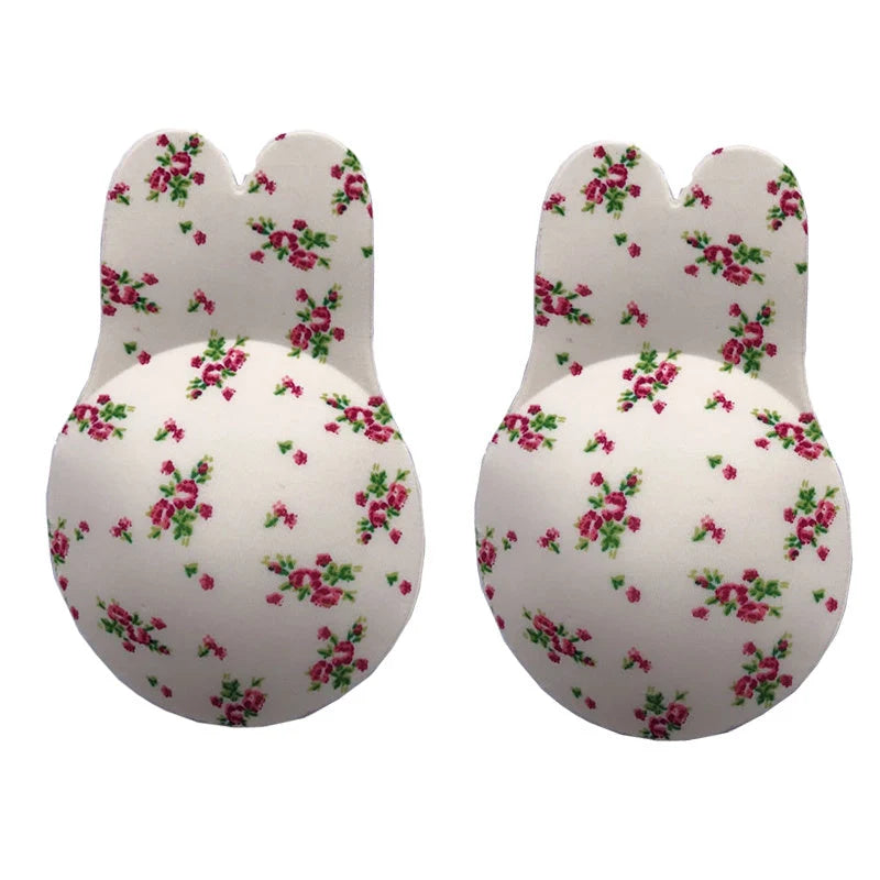 Women's silicone breast lifter in various colours and prints for a natural, discreet lift