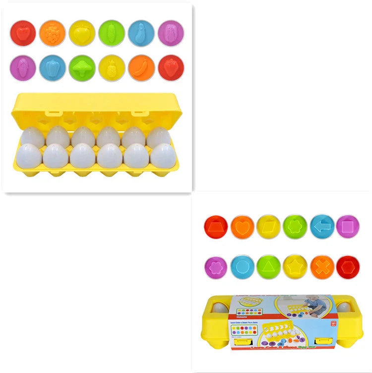 Smart Egg Toy for kids educational shape matching game BPA-free