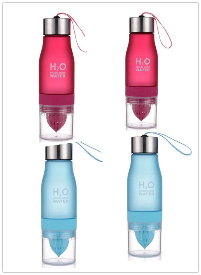 Frosted Plastic Lemon Cup in various colours, BPA-free, 650ml capacity