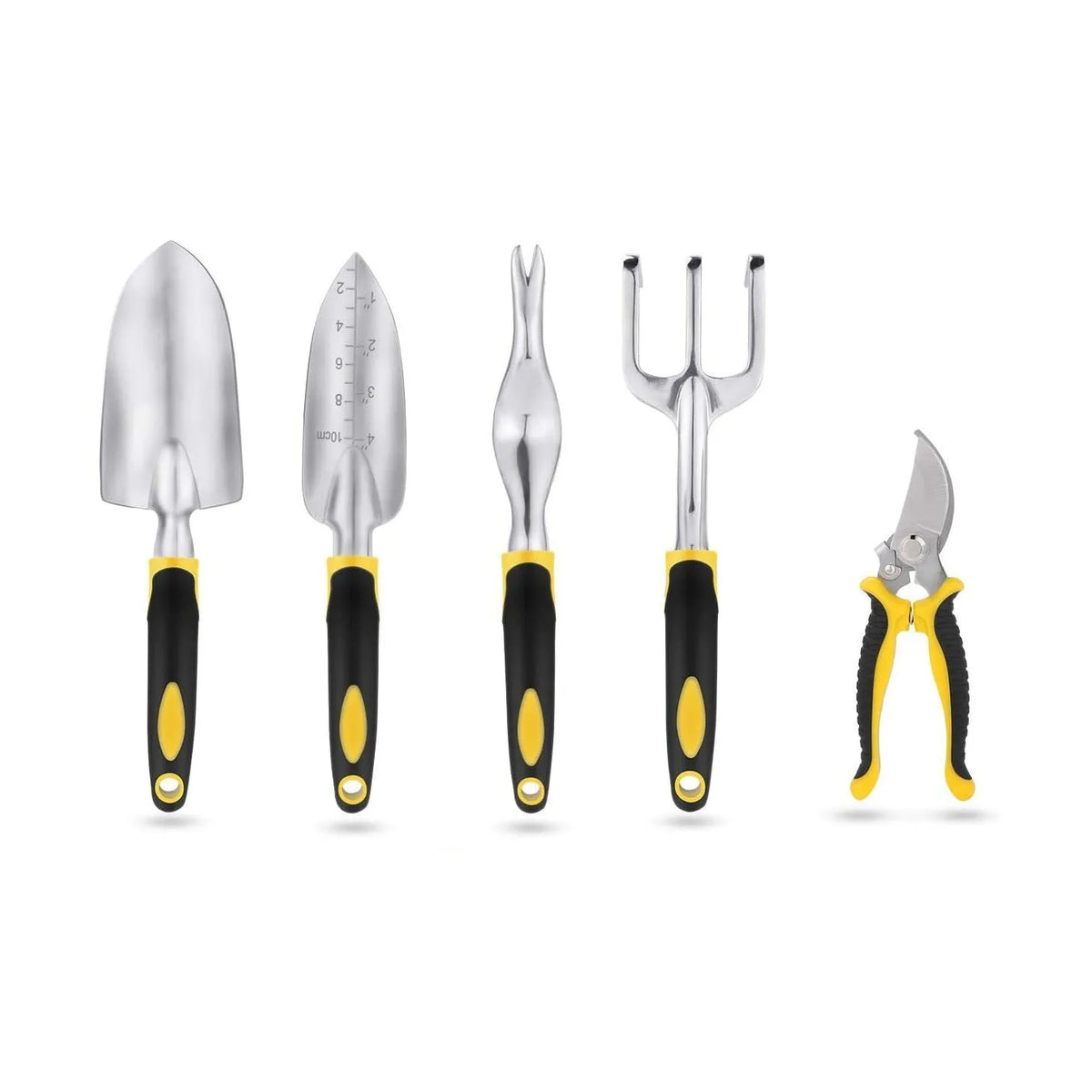 Magnesium aluminium alloy garden tool combination set in 49-piece and 82-piece configurations with customisable colour
