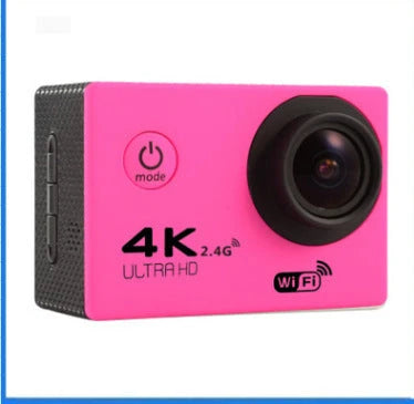 4K Waterproof Sport Camera with 30m depth resistance and 170 wide-angle lens