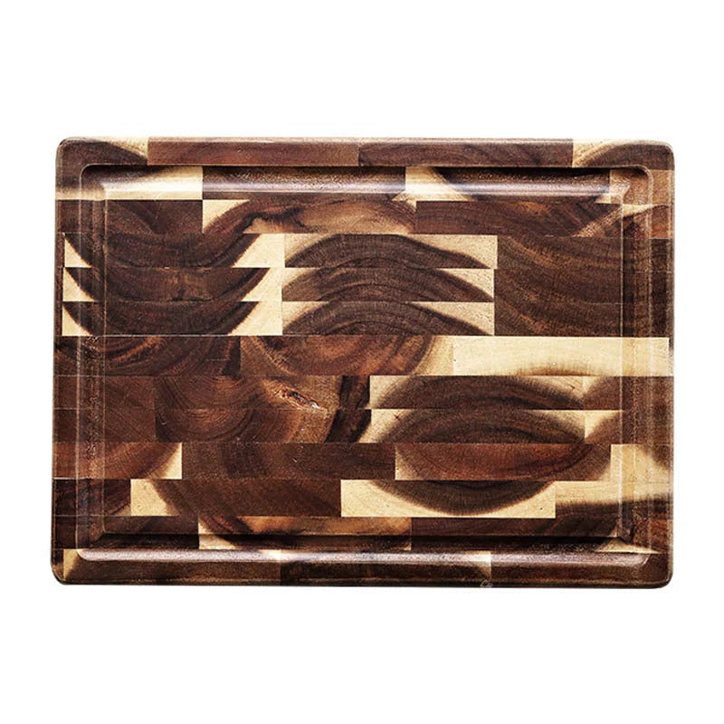 Solid wood cutting board in imported acacia for kitchen use