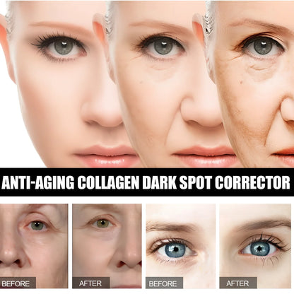 30ml anti-wrinkle essence bottle, 3.2cm x 8.3cm, with hyaluronic acid for fine line fading and skin firming