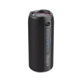 Outdoor Waterproof Vehicle-mounted S49Pro Wireless Bluetooth Speaker with 20W Bass, 3600mAh Battery, 6-7 Hour Playback, 57mm Dual Speakers, ABS Waterproof Cloth Wrapper, Black, USB Powered