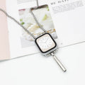 Watch necklace feather hanging strap replacement band for Apple Watch 38mm to 49mm multiple colour options Dinosaur Double C