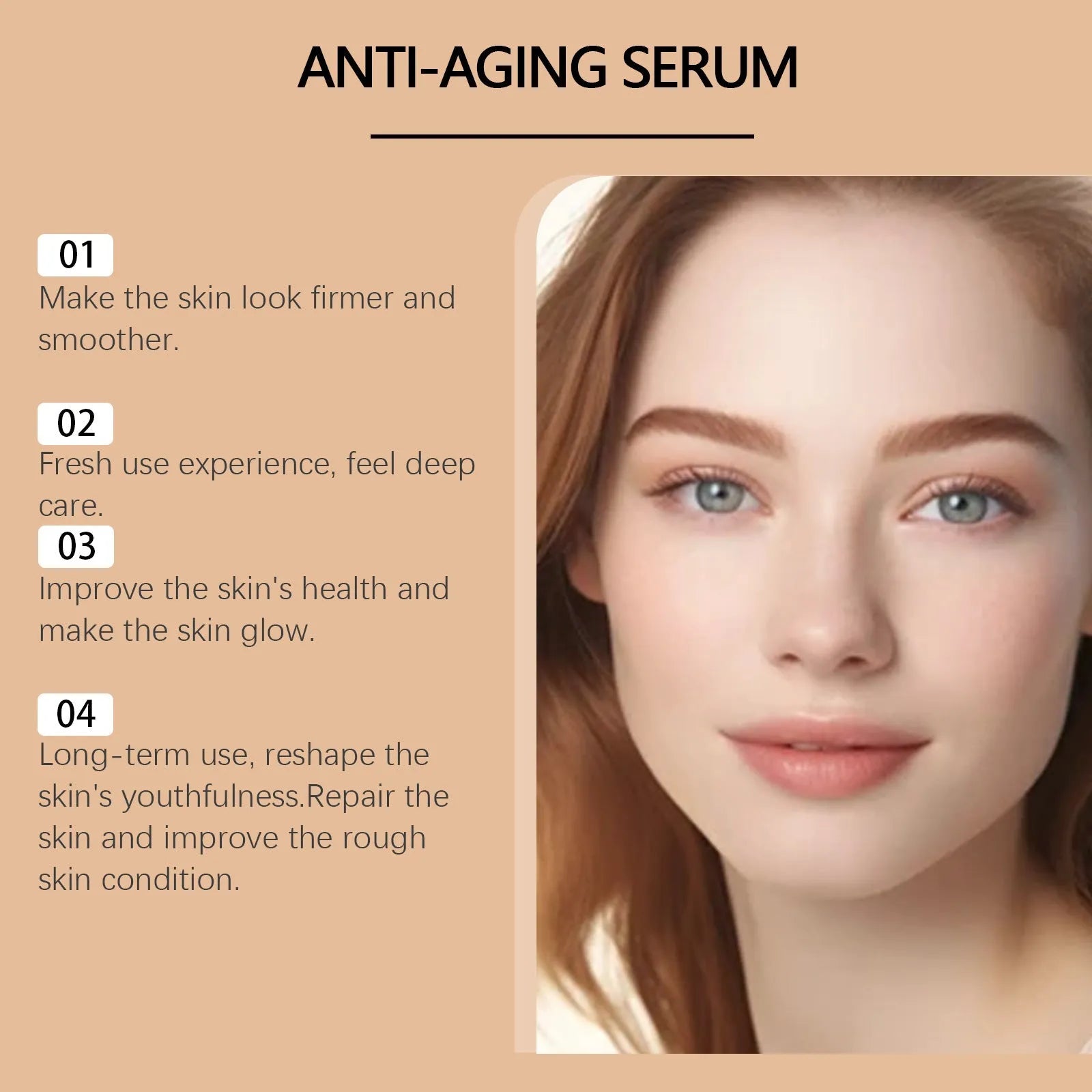 30ml anti-aging essence liquid bottle with hyaluronic acid and bee venom