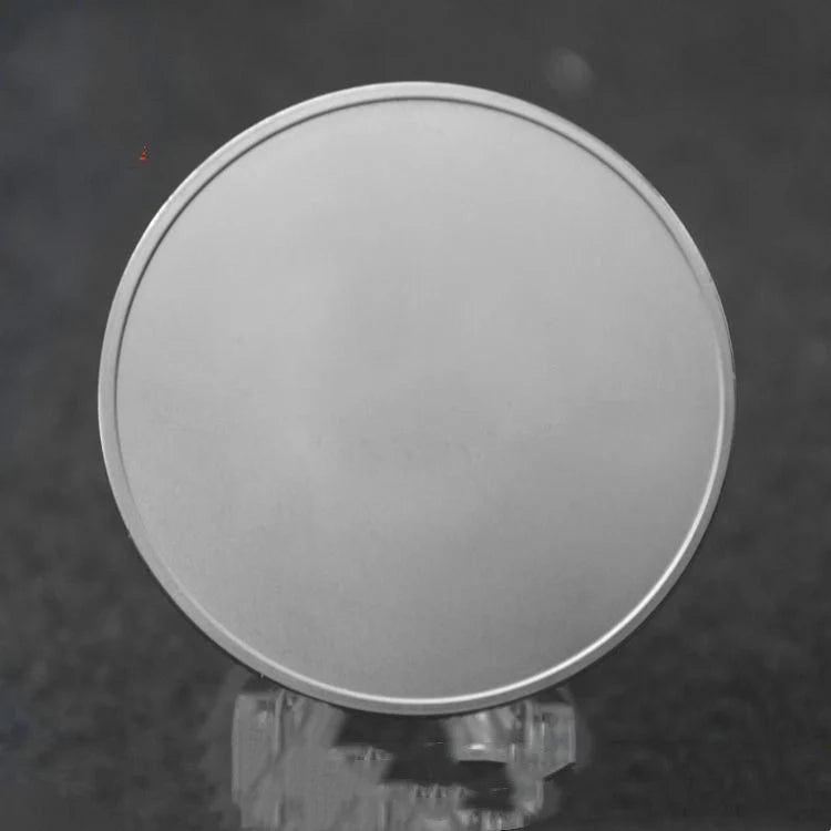 Zinc alloy electroplated collectible coins in gold and silver, 4cm diameter